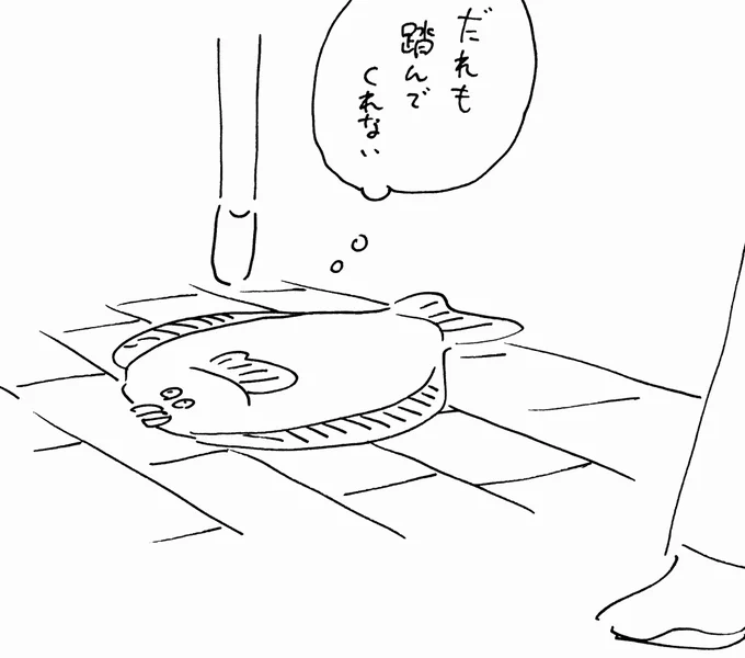 っもさん( )へ、陸上に適応したヒラメを送らせていただきます。 