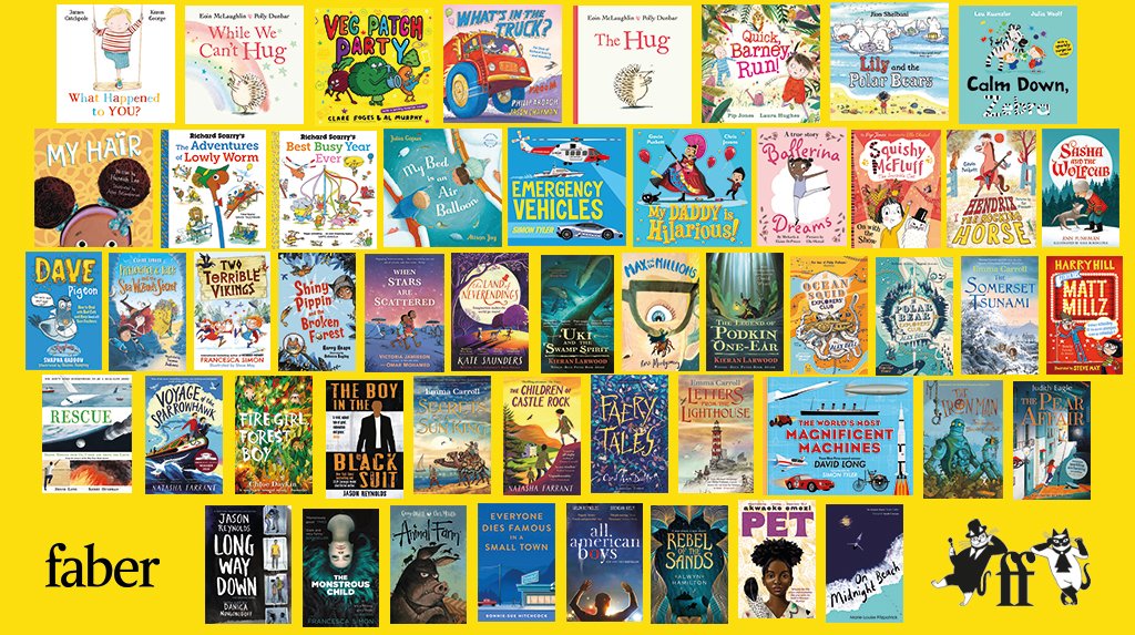 🎉 #COMPETITION TIME! 🎉

To celebrate #WorldBookDay, we're offering one lucky reader the chance to win a whopping FIFTY Faber Children's books to share with friends, family, classmates or keep all for yourself!

To enter RT &amp; follow by midnight 07/03. UK only. Good luck! 🤞