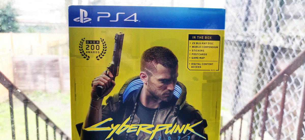  #100Games100DaysDay 42/100: Cyberpunk 2077 ( #PS4, 2020)Oh boy...Tbh I got 2 hours in and just had to stop it was so buggy I couldn't enjoy it at all. Will maybe pick it up again in a few months.Never have I been more disappointed for a launch.