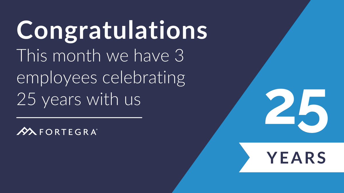 This month we have three associates celebrating 25-year anniversaries. We’re thankful for the dedicated employees who make up the Fortegra family!

#thefortegradifference #workanniversary