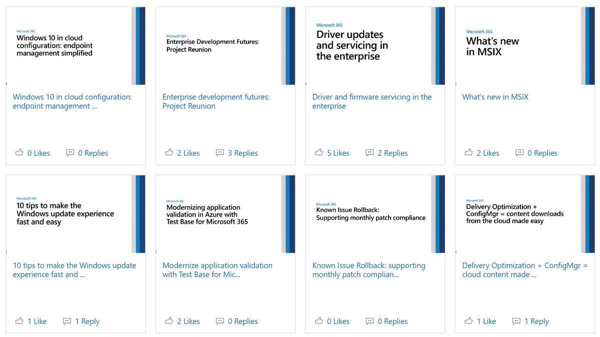 MSWindowsITPro's tweet image. And don&apos;t forget all the #Window10 sessions waiting for you on demand in the Video Hub! aka.ms/videohub/windo…

#MSIgnite #CloudConfig #UpdateManagement #WinDev