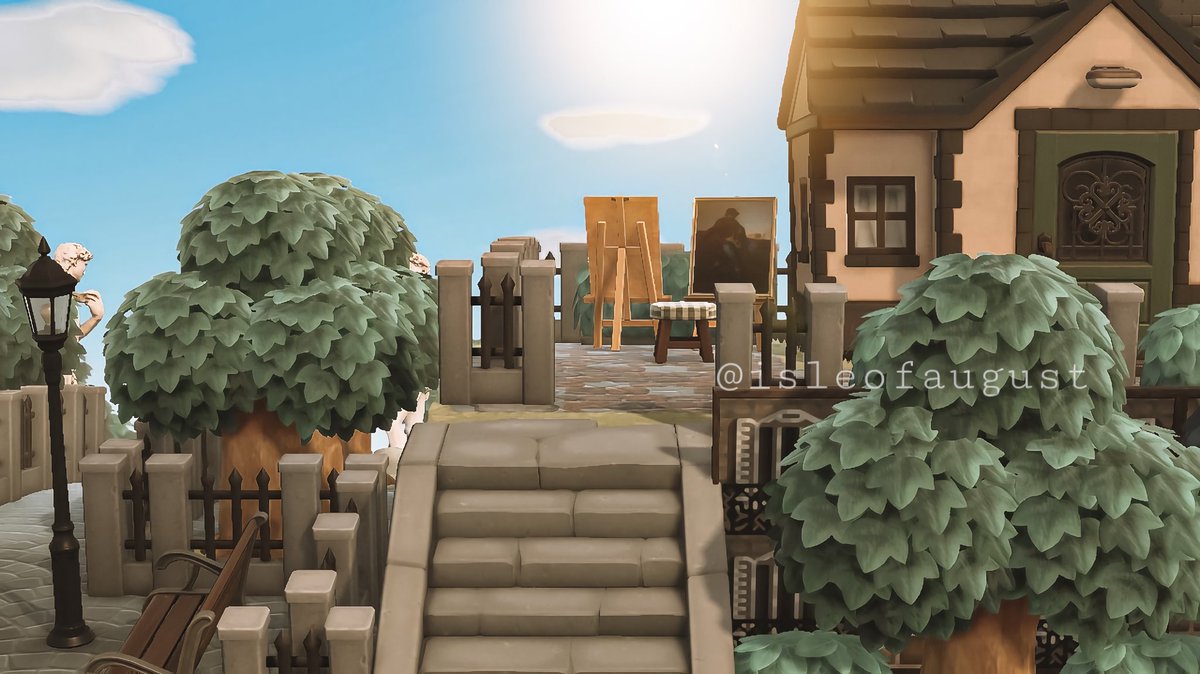 isleofaugust's tweet photo. Morning sun over my residential area!🌤   (I’m finally starting to have the elusive residential area and not just homes on the beach) https://t.co/LjGyIF4oOd
