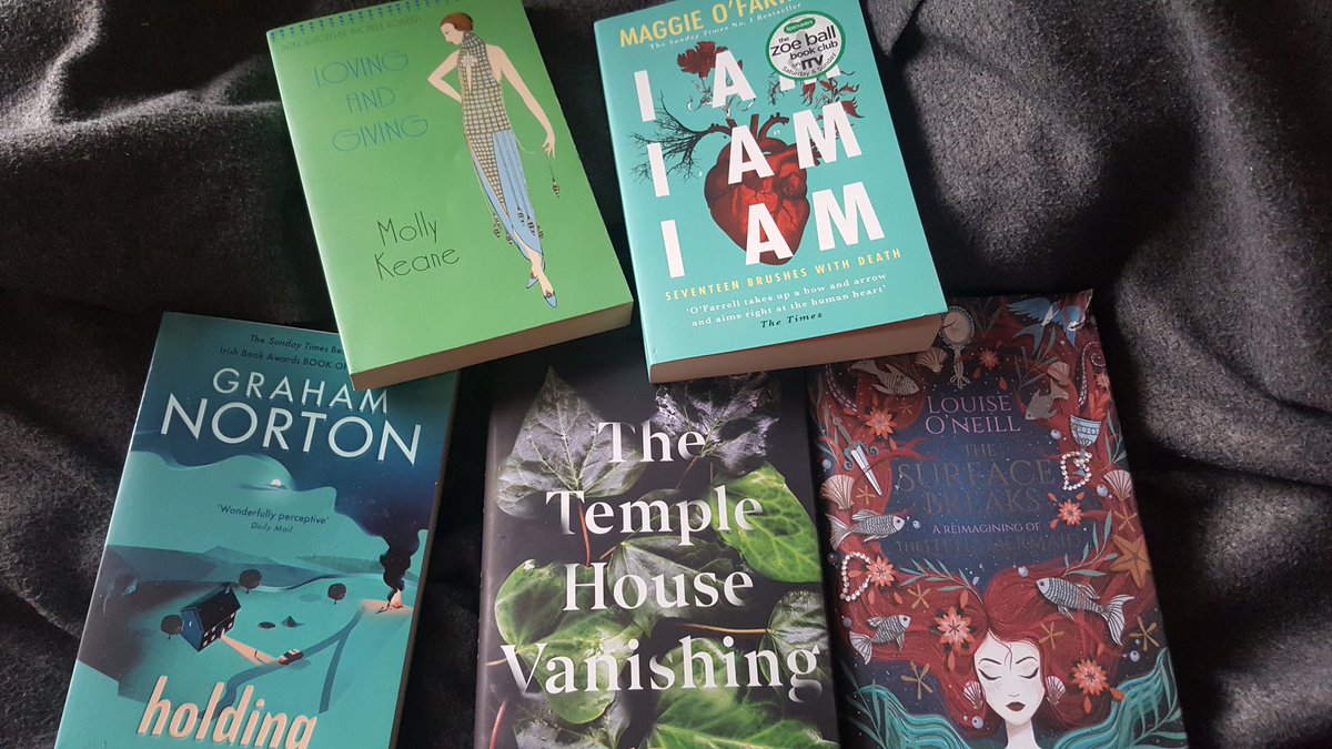 KathreenieA's tweet photo. Finally picked my TBR - so many Irish books I want to read #TheIrishReadathon https://t.co/Szkf5M9l9l