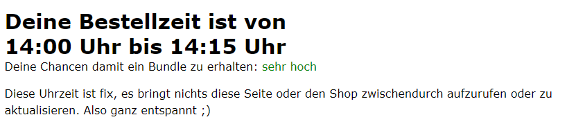 __kite__'s tweet photo. @gameswirtschaft Spielgrotte hat eben eine Warteschlange für ein PS5 Bundle mit Fenyx Rising und 12 Monate PS+ geöffnet :-) https://t.co/NQ7h8H1CgE