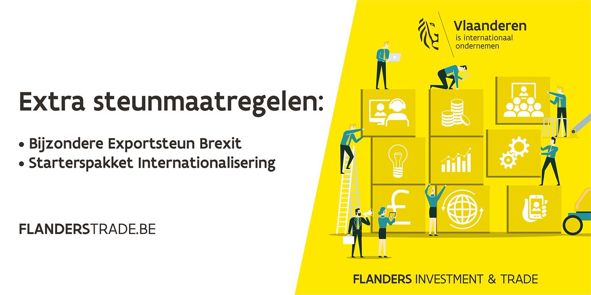 FIT_agency's tweet image. De #Brexit is voor veel exporteurs een extra streep door de rekening. Al betekent elke opdoffer tegelijk ook een kans om nieuw terrein te verkennen of uw klantenportefeuille te diversifiëren. Met de Bijzondere Exportsteun Brexit maakt u hier snel werk van. bit.ly/3rbnAve