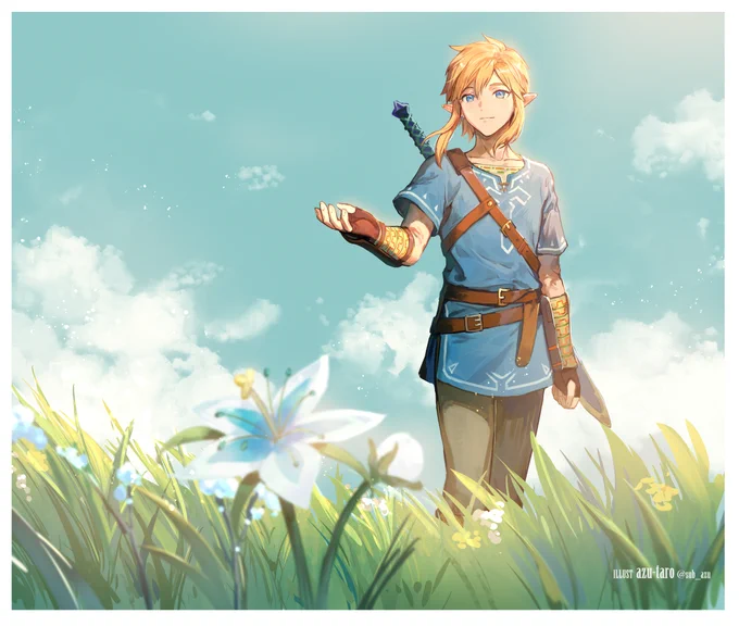 #ブレスオブザワイルド4周年 
ブレワイ4周年おめでとうございます!!!
続編楽しみすぎる
#Zelda #BotW 