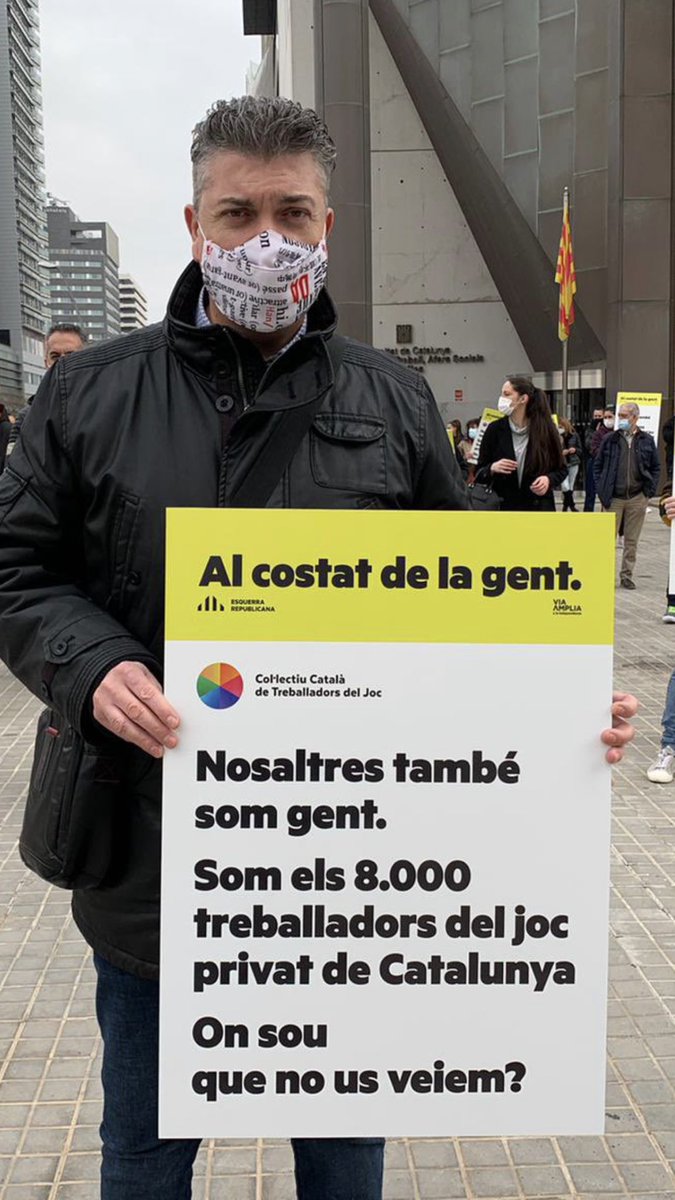 Fa quatre mesos que la Generalitat no ens deixa treballar.