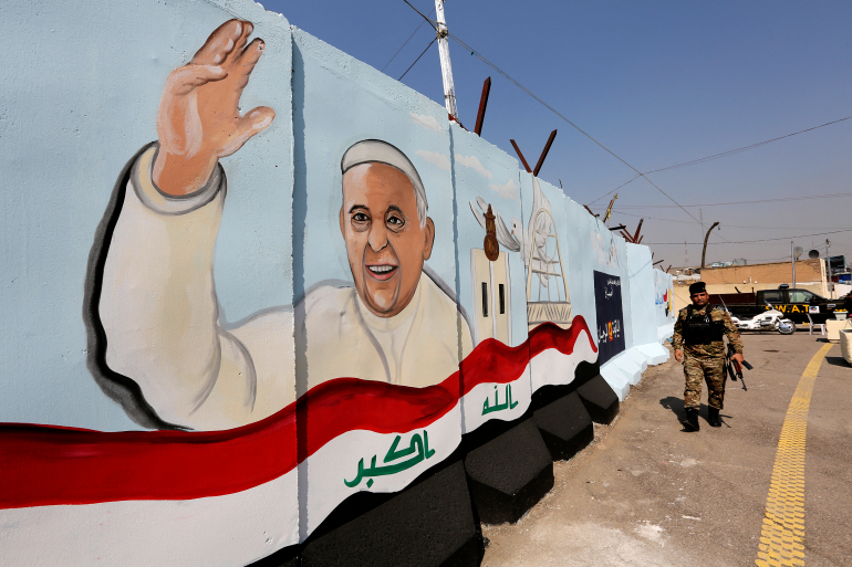 البابا فرنسيس يؤكّد زيارته إلى العراق لا يمكن خذل الناس مرّة ثانية
