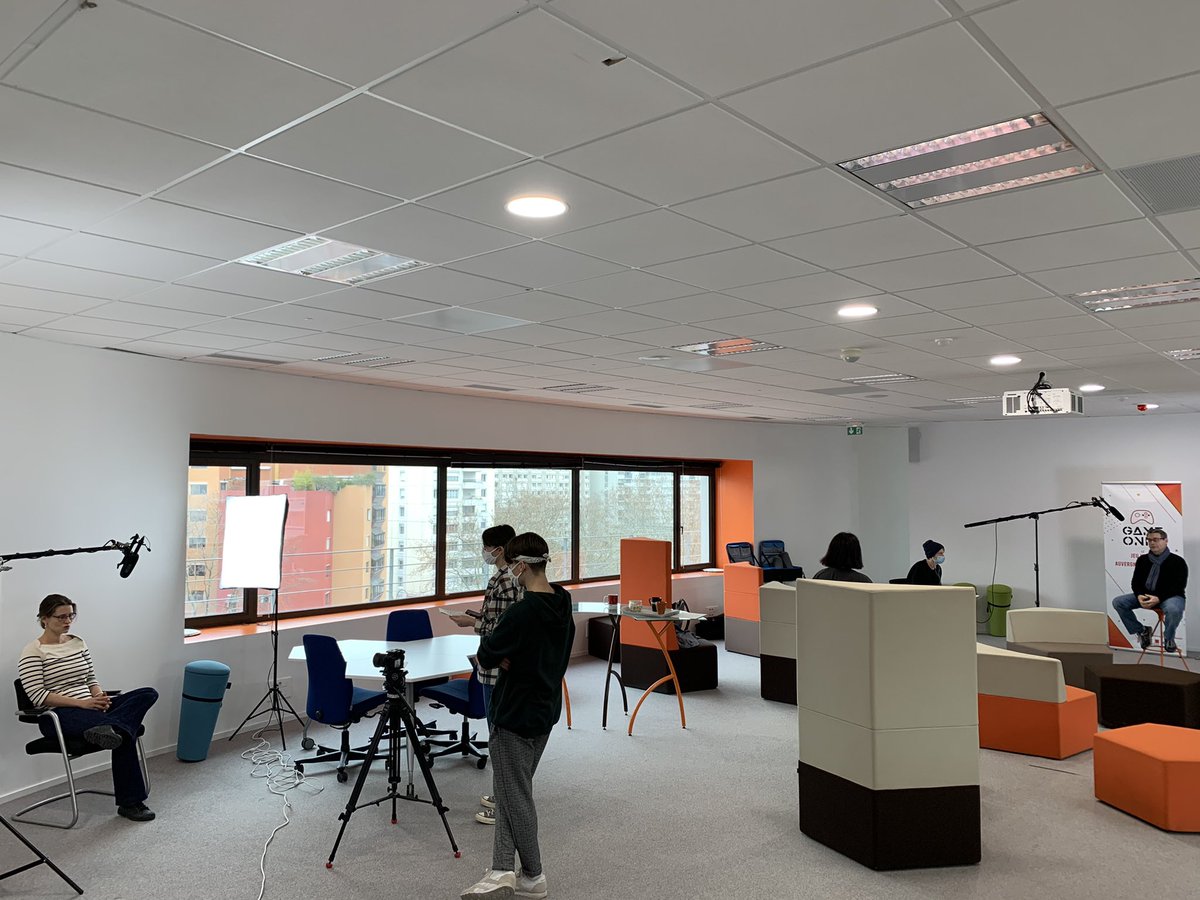 Silence, on tourne... 🤫 🎥

<a href="/auvergnerhalpes/">Auvergne-Rhône-Alpes</a>, <a href="/ynovlyon/">Lyon Ynov Campus</a>