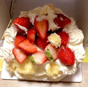 ケーキ 自転車 運び方