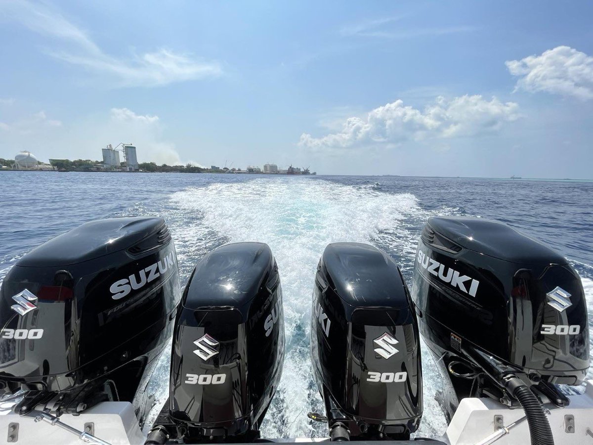 WaddeyAli's tweet photo. A powerful addition to Smart Own transportation fleet, with a quad installation of SUZUKI DF300AP. The #DF300AP is a drive by wire engine which would give the vessel a precise, super-smooth throttle and gear shift controls.
#MTCCTrading
@MTCCPlc https://t.co/jAvXPIifjJ