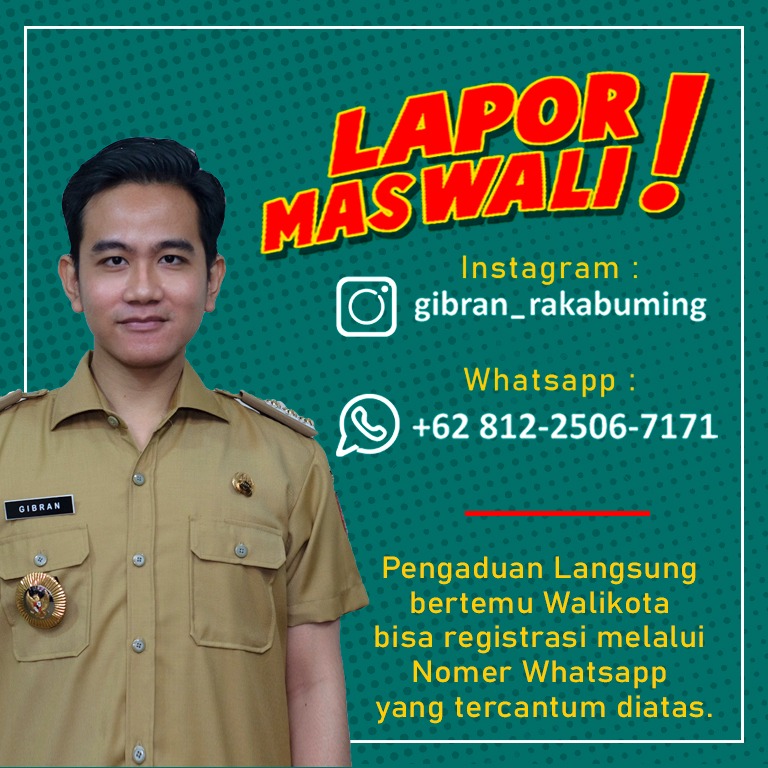 Warga solo mau mengadu? Monggo