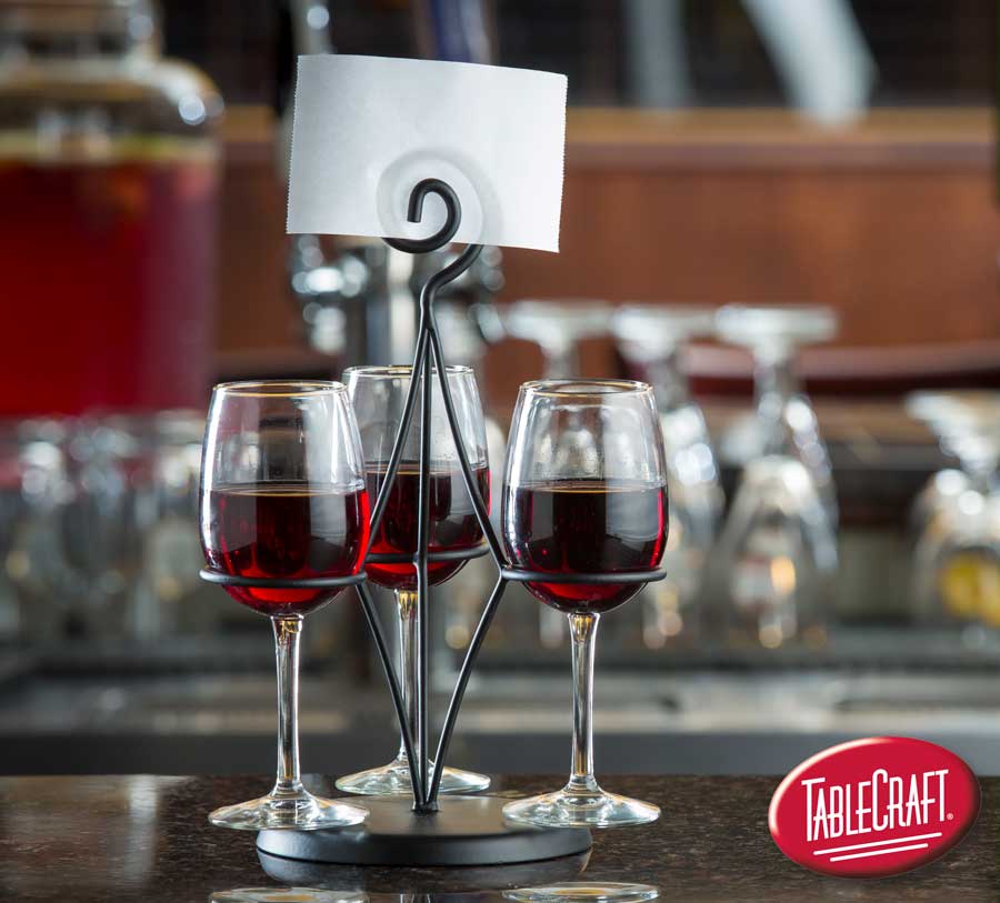 tablecraftEU's tweet photo. What's better than just one glass on Winesday? How about three? Served here on our wine tasting flights (WF200BK)! 🍷🍷🍷
#Winesday
#WineWednesday
#BarSolutions
#WineFlights
#WineTasting https://t.co/LYiXGQ6kOb