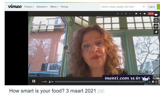 thinkeastnl's tweet photo. Edith Schippers, Chair of @FoodValley_NL : We need to cooperate as Regional Food Hubs all over Europe and globally.  #InnovationShow2021 @europeanregions
@europeanregions @provgelderland 
#SmartFoodProduction #ThinkEastNetherlands https://t.co/grVWVYpNl3