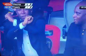 Happy birthday to Orlando Pirates supporter Julius Malema. Black and white. 