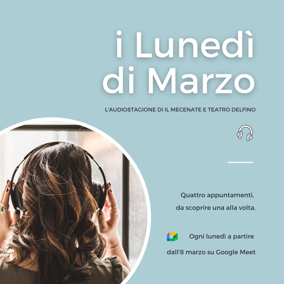 Teatro Delfino con APS Il Mecenate lancia il nuovo progetto #iLunedìDiMarzo, una piccola audiostagione di 4 appuntamenti divisi in #ContemporaryStories e #ProduzionionAir
Primo appuntamento, 08/03: #Pinocchia, di #StefanoBenni 
teatrodelfino.it/myportfolio/i-…