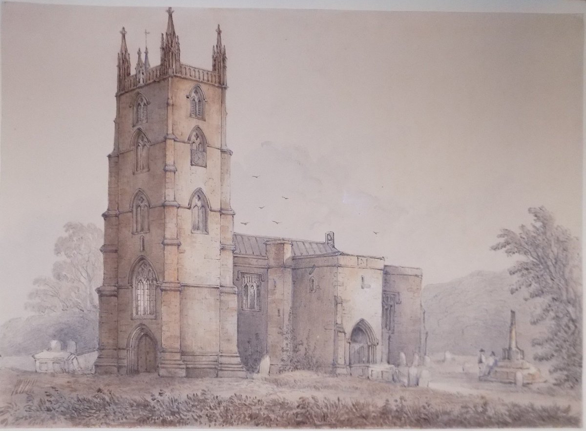 KYPNorthSom's tweet photo. All Saints' Church in Wraxall is Grade I listed, built in the 12th century, then altered and enlarged in the 13th and 14th centuries. 
It is thought the church was built by the pious de Moreville family, who were lords of the manor around 1220. 1/

https://t.co/OzTGIyLFG3 https://t.co/KiA7qO9Bgt