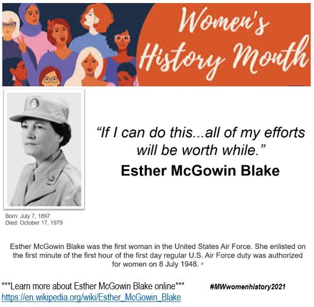 #MWwomenhistory2021