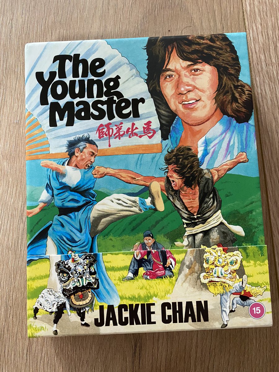 RobertS_1975's tweet photo. 📦 mail 💿 this made my day 🥳 the Young Master @88_Films @jackiechan #bluray #fortunestar #goldenharvest #jackiechan #kungfu @KUNGFUBOBSART https://t.co/gOHPLVbDDo