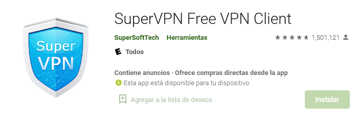 elhackernet's tweet photo. Datos de 21 millones de usuarios de 3 VPN de Android puestos a la venta online - App's afectadas: #SuperVPN (100 millones instalaciones), #GeckoVPN y #ChatVPN - Vía @Grifo_Box https://t.co/vn3Pw3K8gC https://t.co/uuOmfP1MZL