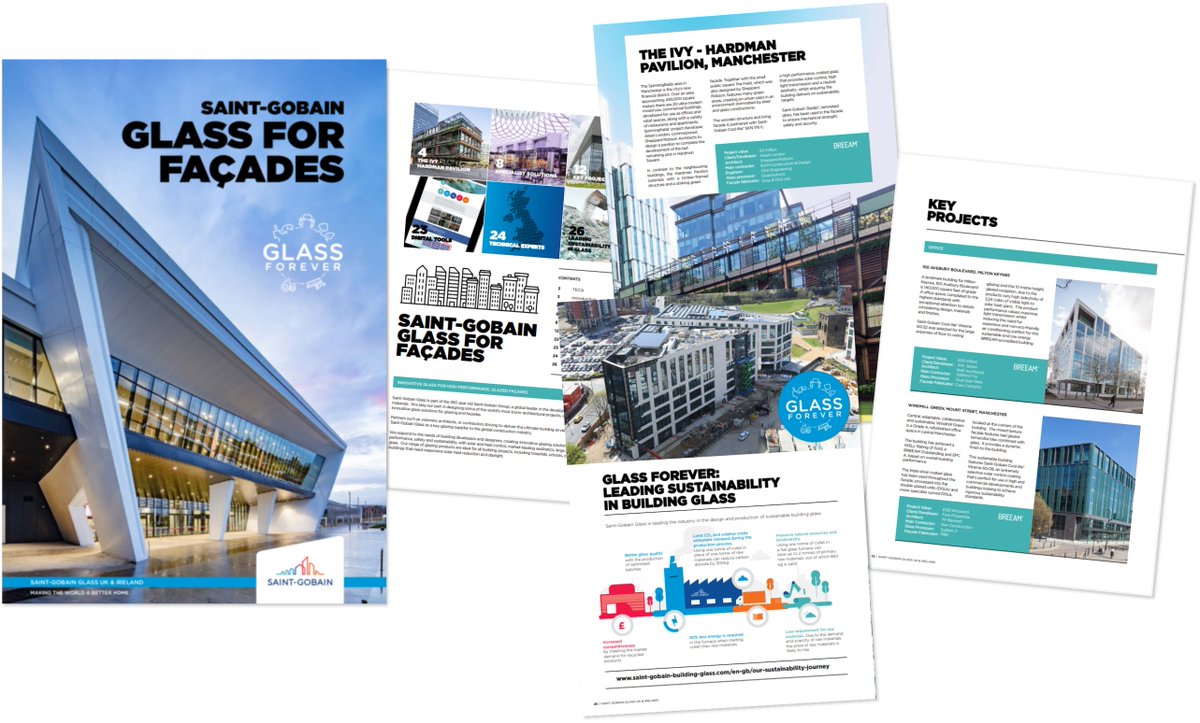Saint-Gobain Glass UK &amp; Ireland has launched a new, comprehensive guide to glazed facades. Please download your PDF copy now, by visiting the Saint-Gobain Glass Tech Hub – …ub.uk.saint-gobain-building-glass.com/node/465

#glazing #specification #architecturalglass #facades #glazedfacade