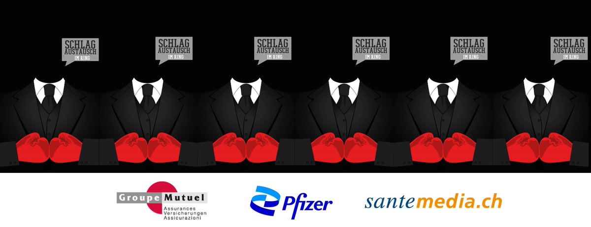 schlagaustausch's tweet photo. In Kürze im Ring von BOXENBERN: @gewerbeverband -Direktor @HUBigler im Sparring mit mit Spitalapotheker @Enea_Martinelli  über "Corona - (Un)Fähigkeit?" @Groupe_Mutuel @santemedia 
#schlagaustausch #polittalk #gesundheitspolitik #corona #poliltik #boxenbern #ring https://t.co/KA6Vgh4sLa