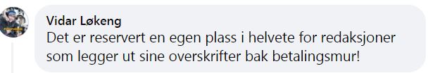 Jobb gratis eller dra til helvete. Mvh. Vidar