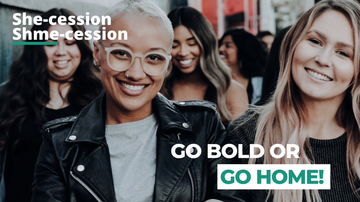 YugrowCo's tweet photo. We recognise that we are in the midst of a She-cession, and the only way to get out of it is to challenge orthodoxies, set bold goals inspire all women to grow.  

For more, read our latest article "Rebuilding from the She-cession: Why bold goals matter" 
https://t.co/kviB7FMKVS https://t.co/YrtFv19kEX