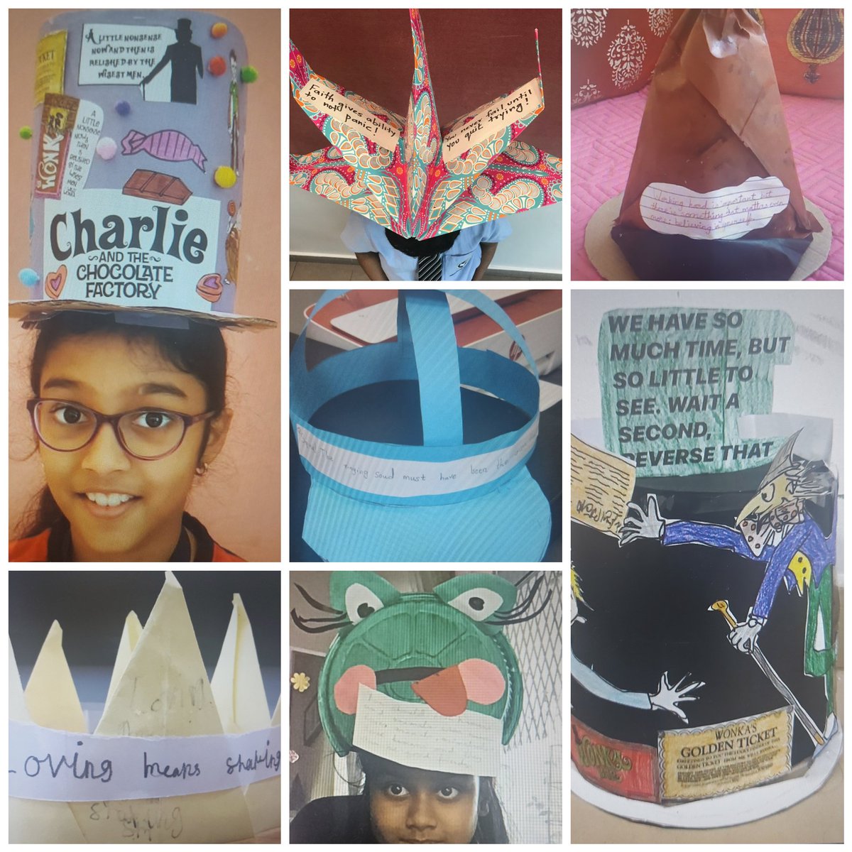 Shelley (@shelley84781087) on Twitter photo Celebrating world writers day..
Children made a hat and wrote their favourite quote that inspired them from their most favourite book.
#worldwritersday# gr3 readers..<a href="/DxbModern/">GEMS Modern Academy</a> <a href="/KNargish/">Nargish Khambatta</a> <a href="/GMA_Primary/">@GMA_Primary</a> <a href="/shazlobo14/">Sharon Lobo</a> <a href="/minorap2/">minora.p</a> <a href="/sydneydxb/">Sydney Atkins 😷</a> Celebrating world writers day..
Children made a hat and wrote their favourite quote that inspired them from their most favourite book.
#worldwritersday# gr3 readers..<a href="/DxbModern/">GEMS Modern Academy</a> <a href="/KNargish/">Nargish Khambatta</a> <a href="/GMA_Primary/">@GMA_Primary</a> <a href="/shazlobo14/">Sharon Lobo</a> <a href="/minorap2/">minora.p</a> <a href="/sydneydxb/">Sydney Atkins 😷</a>