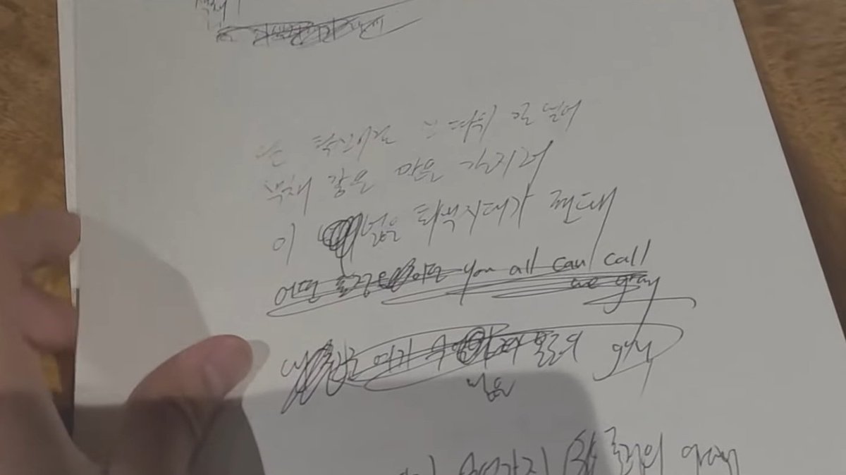 BTSNewsBrasil's tweet image. 📸 Parece que esta é a parte que o Namjoon fez para Blue &amp;amp; Grey mas acabou não entrando na versão final da música 🥺

‘Quando esta longa, longa noite passar, por favor, fique de pé como se fosse de manhã’

 'Quanto conforto eu sou para você?'

+