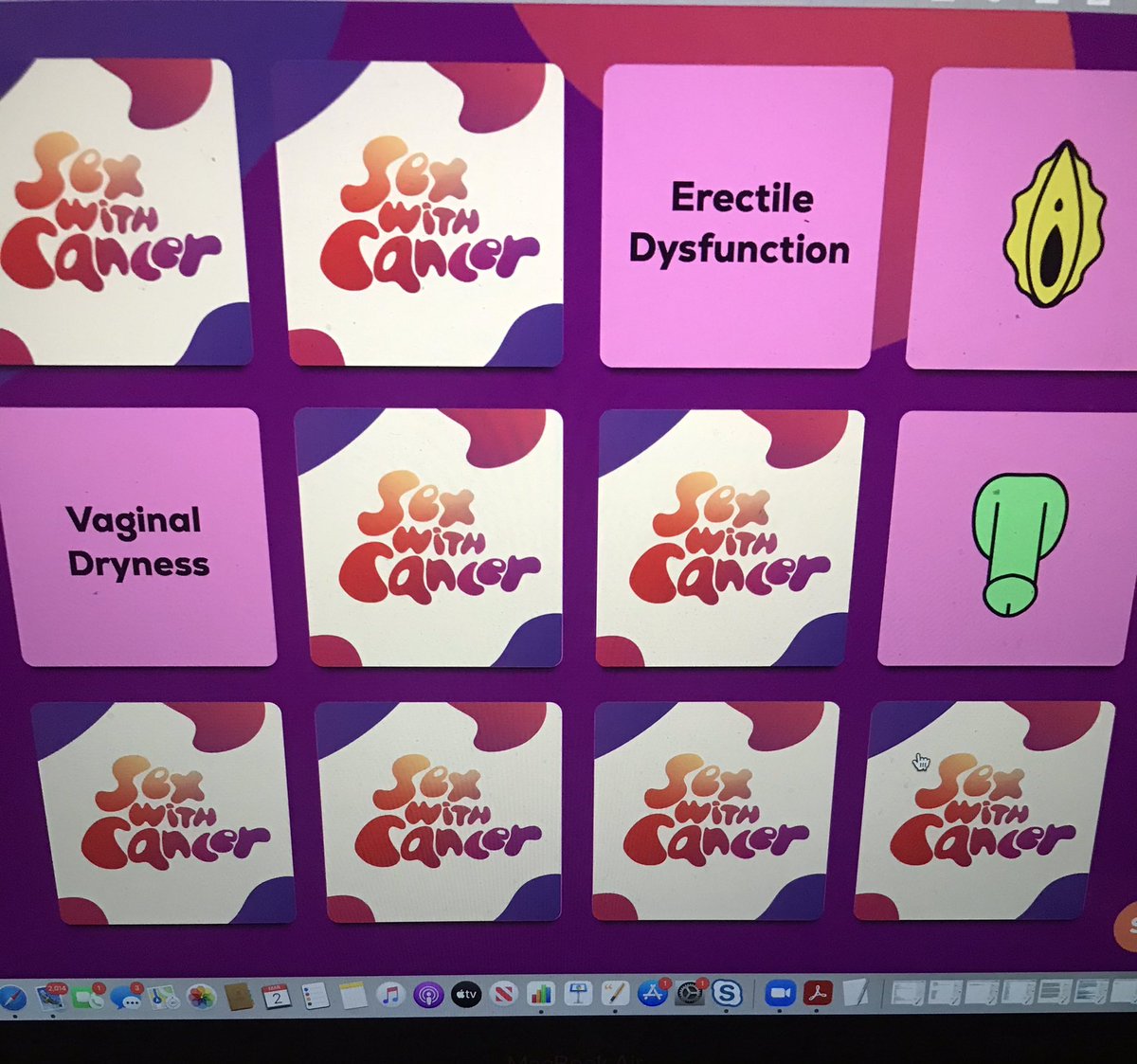 So the @WeAreWunderbar <a href="/sexwithcancer/">Sex with Cancer</a> event last night was brilliant. Feeling very lucky to have been one of the first to see what <a href="/blobelwarming/">Brian Lobel</a> has been making. If you’re interested in digital performance or arts and health do join our <a href="/ContactMcr/">Contact</a> event at 2pm this Saturday