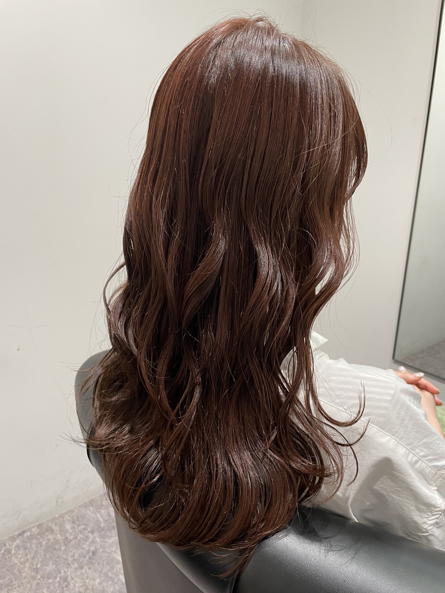 秋葉のぞみ New Hair Color ピンクブラウン T Co Xt4e9lkxx7 Twitter