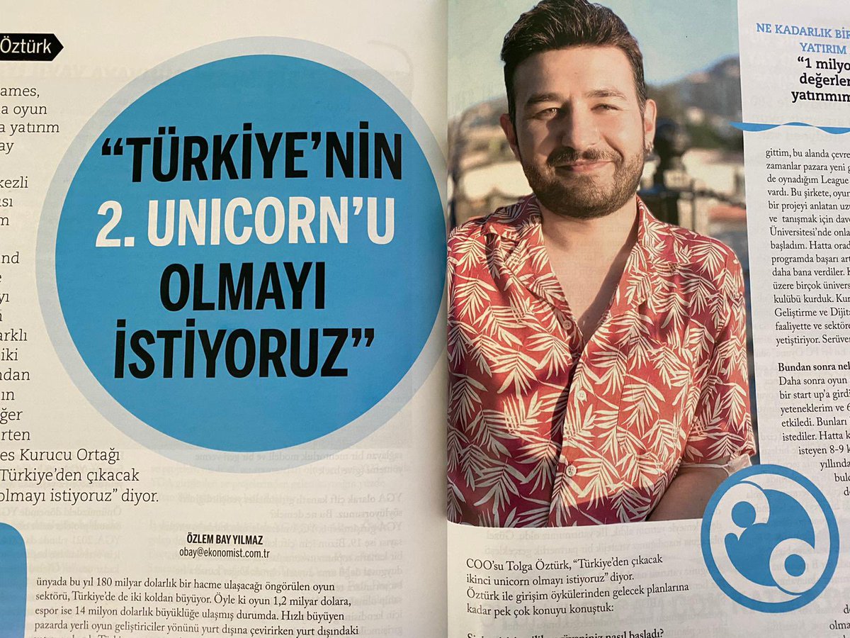 📢Funmoth Games kurucu ortaklarımızdan <a href="/compengi/">Tolga Ozturk</a> , Start Up dergisinde oyun sektörü hakkında merak edilenleri anlattı. 

📌 <a href="/StartupDergisi/">Start Up</a> ve <a href="/bay_ozlem/">Ozlem BAY</a> Yılmaz’a çok teşekkür ederiz.

#funmothgames #startupdergisi #oyunsektörü