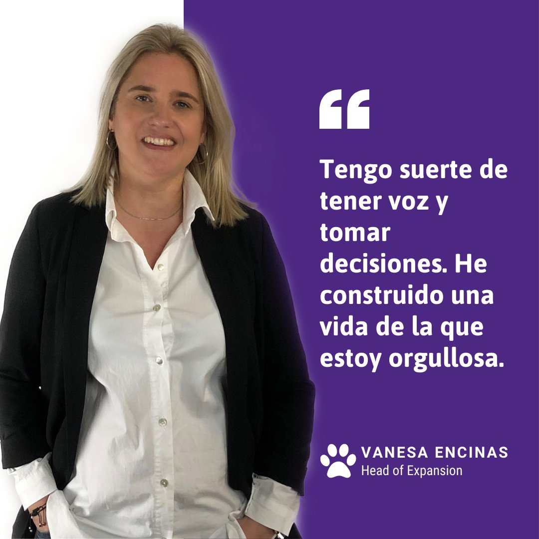 💜 Hoy queremos presentaros a Vanesa Encinas, nuestra Head of Expansion. Ella se encarga de prevenir y gestionar la expansión de nuestras tiendas para poder estar más cerca de vuestras mascotas.

#mujeresterranovacnc