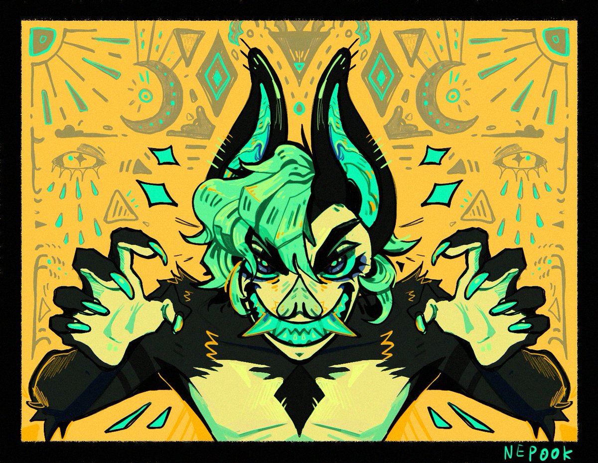 Nep_ook's tweet photo. #ArtsOfVibrancy hai I like making eyesore https://t.co/oyIJkdBSot