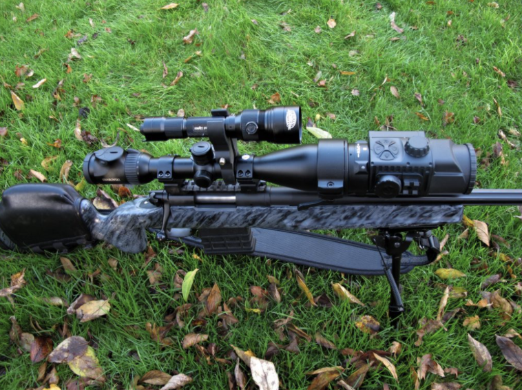 SportingRifle's tweet photo. Front-mounted NV units have come of age, finds Mike Powell as he tests the Pulsar Forward F455.
https://t.co/15JMi1qQpT

@PulsarNV are the headline sponsors of this year's #GreatBritishShootingAwards. For more information, just visit: https://t.co/NfDONkoC2A https://t.co/I5BRbqAcQK