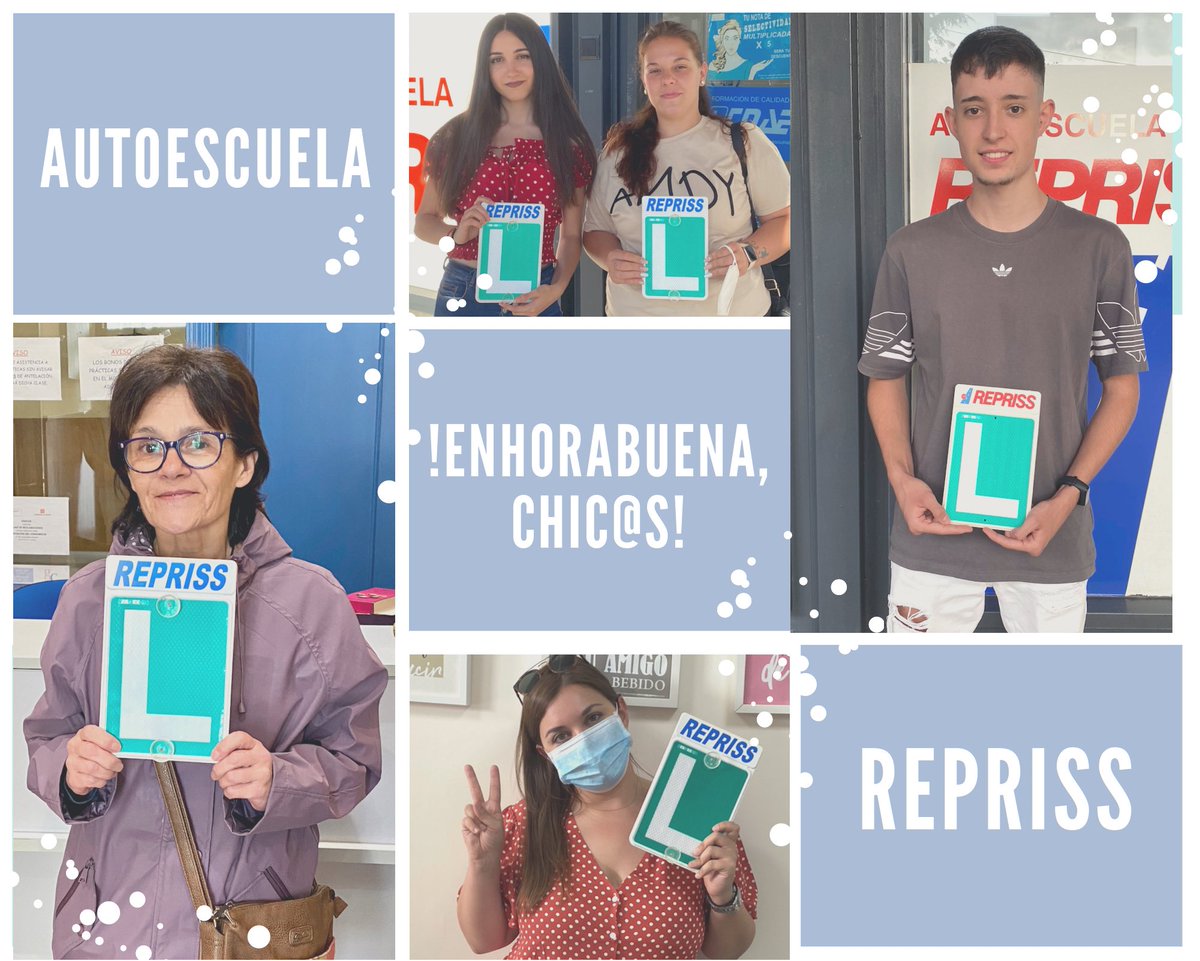 autorepriss's tweet photo. Y en modo remember... Queremos recordar a todos los que habéis pasado por aquí en los últimos meses, dejando vuestra huella y vuestro granito de arena para hacernos mejores y seguir enseñando a los que están por venir... GRACIAS, GRACIAS Y GRACIAS!!!!#autoescuelarepriss #getafe https://t.co/TpwvjU5Fvo