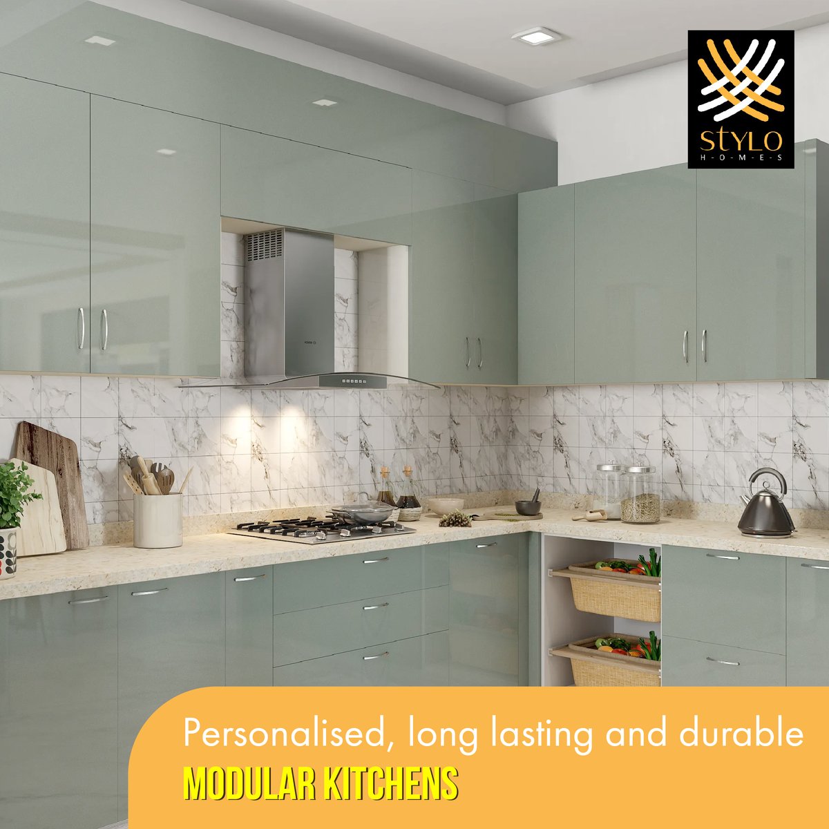 StyloHomes's tweet photo. Personalised, long-lasting, and durable Modular Kitchens.
.
.
.
.
#furniture #furnitureshop #vintagedesign #interior #homedecor #architecture #home #decor #interiors #homedesign #art #interiordesigner #furniture #decoration #luxury #designer #interiordecor  #Stylohomes https://t.co/Ao78MKZOig