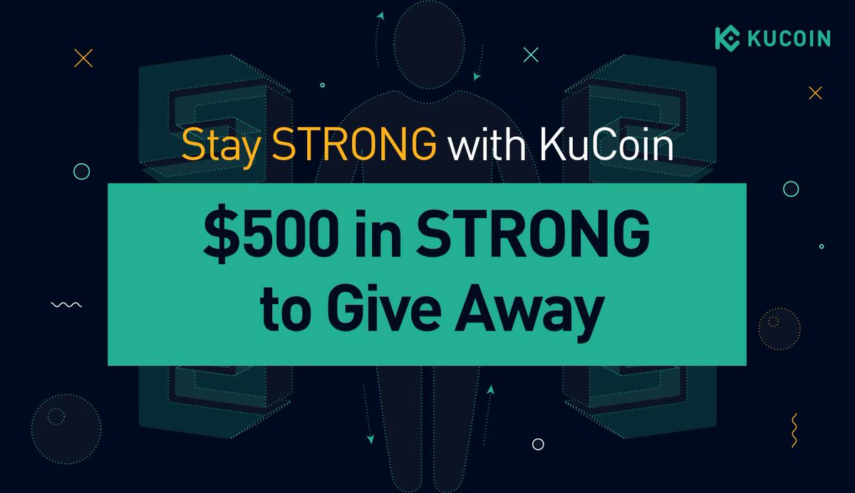 kucoincom's tweet photo. 💸$500 in $STRONG Giveaway💸

✅Follow @kucoincom &amp; @Strongblock_io
✅RT
✅Comment your thoughts about $STRONG &amp; include your #KuCoin UID
🎁We will randomly select winners to #airdrop 0.05-0.5 STRONG

💪Join the STRONG listing campaign to win more rewards: https://t.co/LyyImahIp7 https://t.co/i6Iacs8VRr