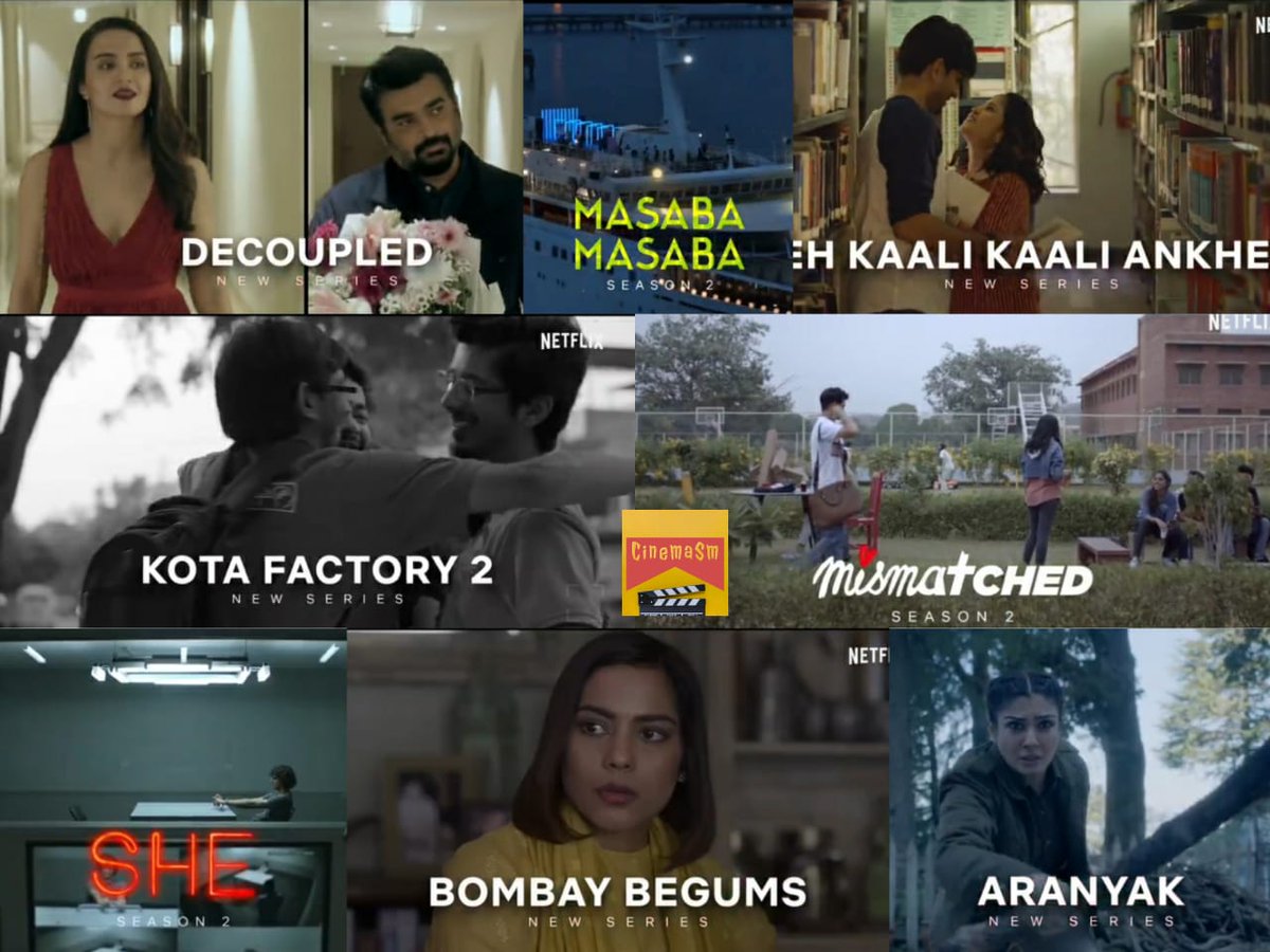 CinemaSm1's tweet photo. Lets see whats wait for us to be served in 2021 from Netflix India

@NetflixIndia https://t.co/haHAnMk2FZ
