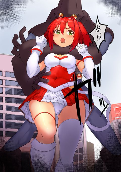 Skeb納品させていただきました
フーマンに首を絞められて意識を失うエスカルビーちゃんです 