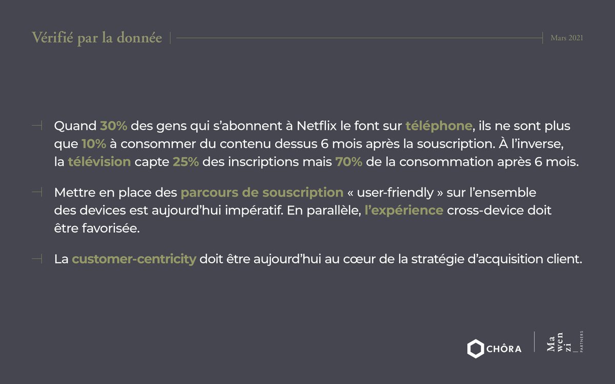 MawenziPartners's tweet photo. #VérifiéparlaDonnée
📢 La génération Y et les #milllennials regardent-ils leur contenu @NetflixFR uniquement sur leur smartphone ?
🤔Faux ! Moins de 10% des abonnés consomment #Netflix sur leur téléphone.
📊 La télévision reste largement le support favori de #consommation. https://t.co/aukN1pF1lH