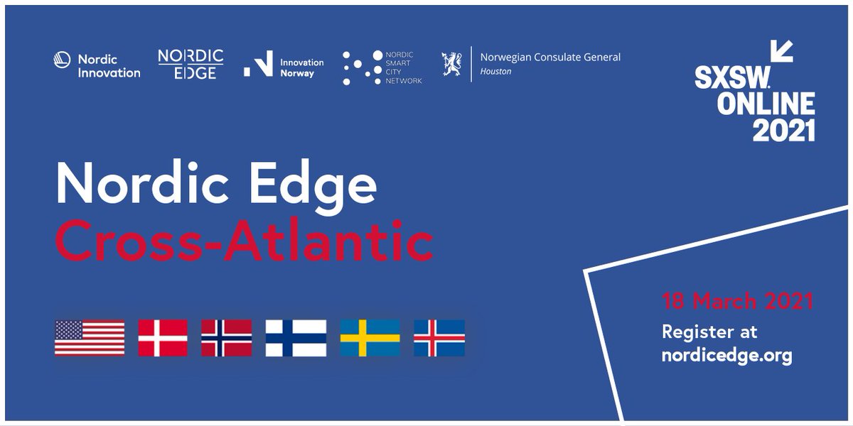 nordicedgeexpo's tweet photo. 💡What do cities need to become climate-neutral? And what new innovations and market opportunities does this create for the private sector? Join a knowledge exchange between the Nordics and United States on March 18 #SXSW. Attendance is free, register 👉 https://t.co/Qn44sqImKi https://t.co/rWNKIkOyzs
