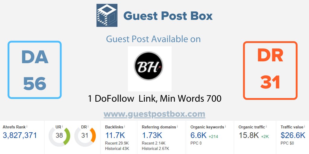 Guest Posting Service & Guest Blogging Service tweet media