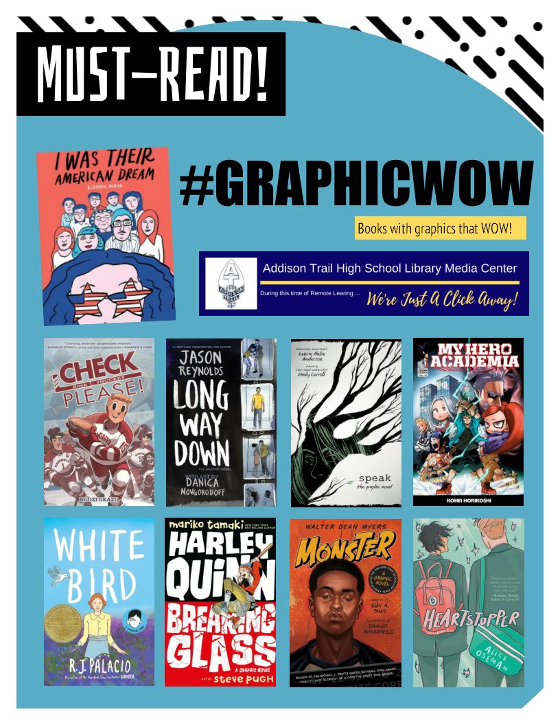 Addison Trail High School Library (athslmc1) Twitter