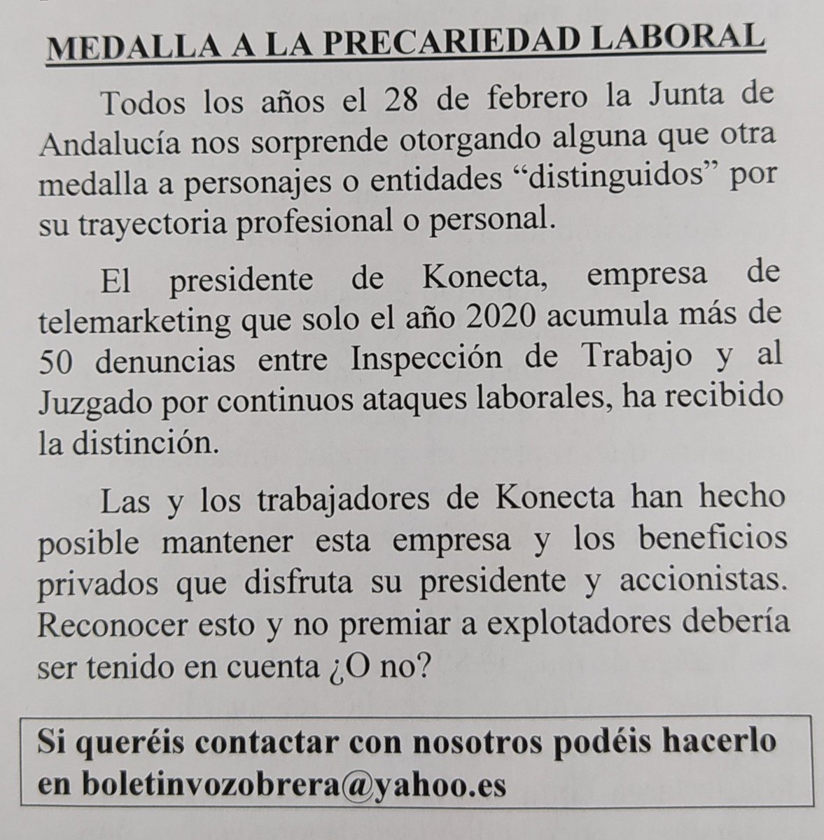 Un_Shofe's tweet photo. LA VOZ OBRERA. 
Somos los chavos del Ayto. y tu Tussam lo que menos les importa, es decir, tú como usuari@.

Yo personalmente le doy donde mas le duele, ni un minuto extra en Feria.
"Necesitamos refuerzos en la C2!! "
Y? https://t.co/KMyRWWWGzb