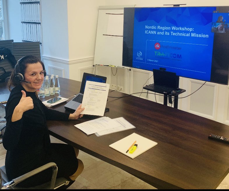 gabischittek's tweet photo. We’re all set up for the Nordic Tech Workshop starting at 13.00 UTC! You can still join!: https://t.co/o1dAOlbDen #ICANN #dkhostmaster #traficom https://t.co/reuWMNkmnu