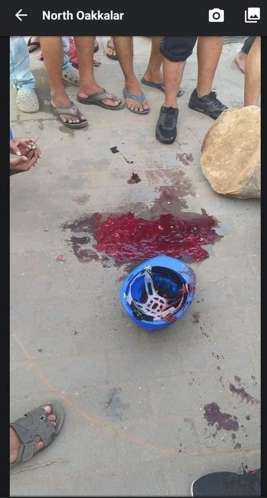 TW // Death , Blood
6 pm Myanmar time
In North Okkala Tsp , Myanmar Terrorist Military shot with real guns to the crowd , who are peacefully protesting
Many People are badly injured and ard 4 people died from headshot
<a href="/TostevinM/">Matthew Tostevin</a> <a href="/UN/">United Nations</a>
 <a href="/BBCWorld/">BBC News (World)</a>
#WhatsHappeningInMyanmar 
#Mar3Coup