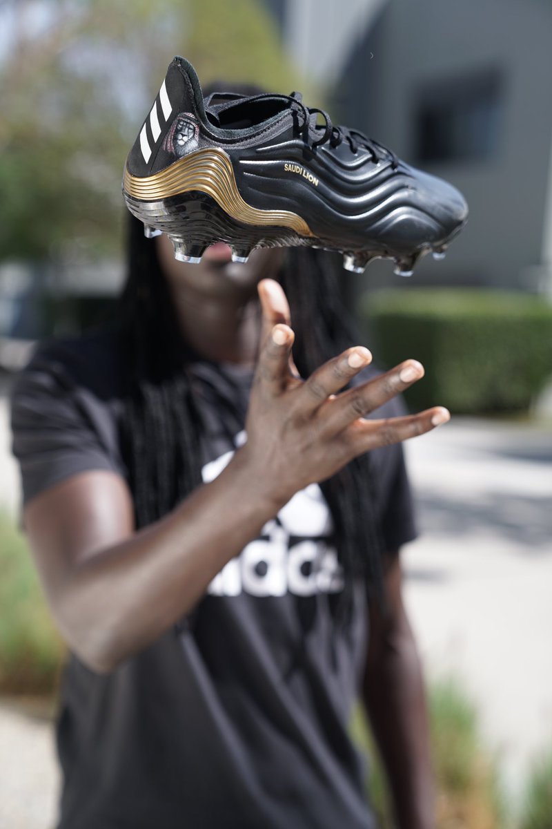 BafGomis's tweet photo. The lion has found a shoe to suit his feet, his claws are ready to scratch 🐾🐾🦁
#COPA20 #thelioniscoming https://t.co/eH8q8n975A