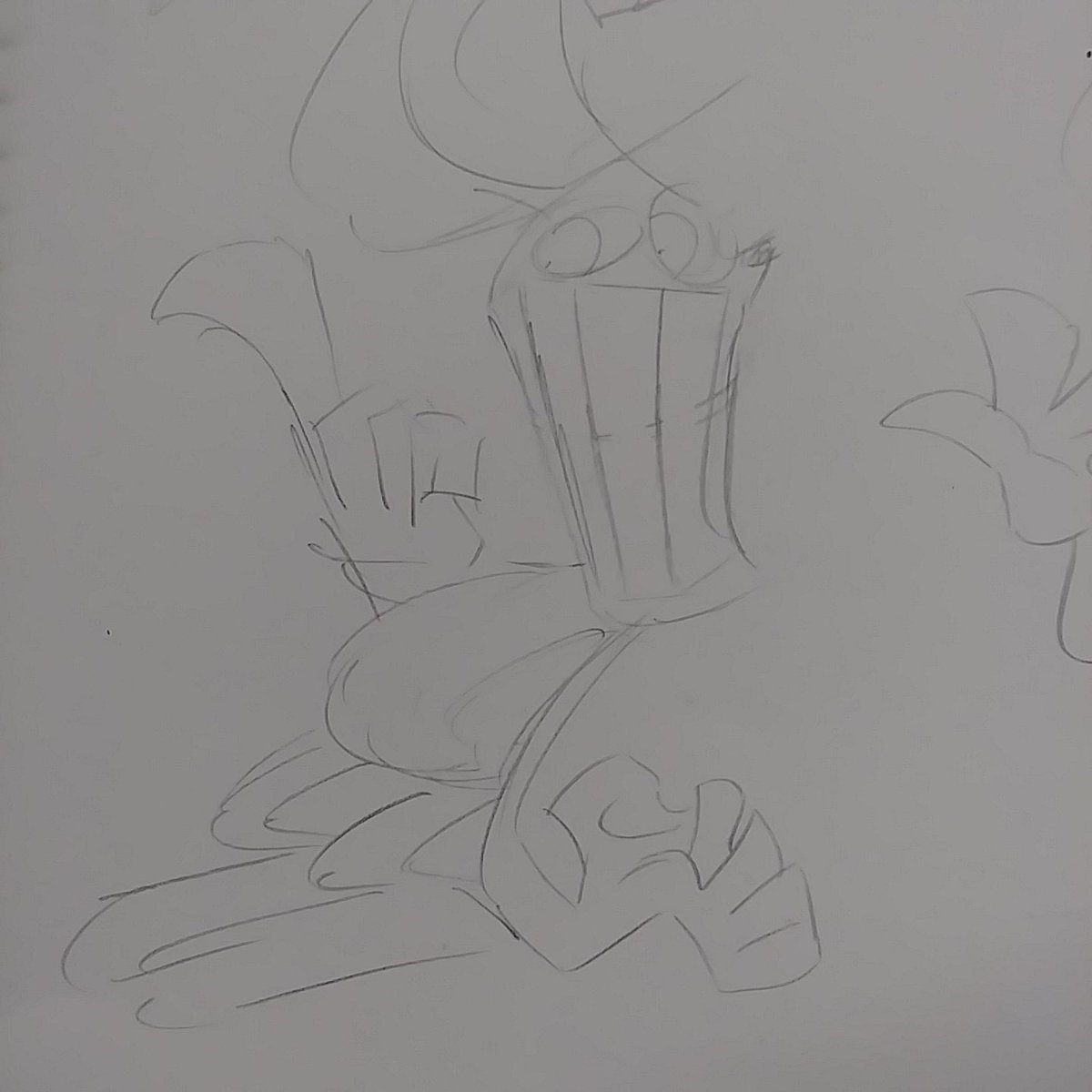 I used to draw peppino and noise so easily but its super hard for me to do that style nowadays i still try though, these are from last month 